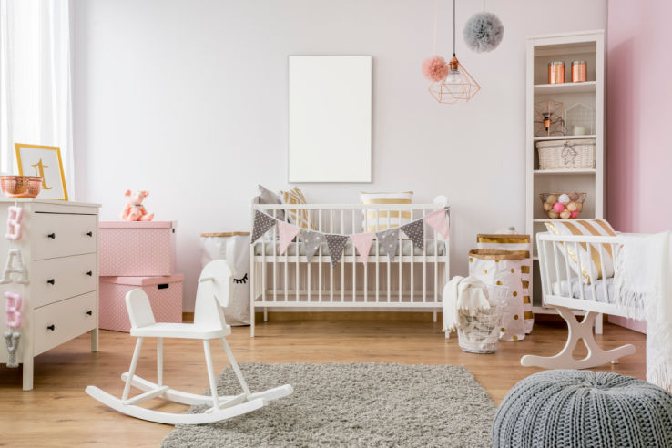 Baby Room_ 740 x 492 Decorating a Nursery on a Budget | Home Insurance | An Post Insurance