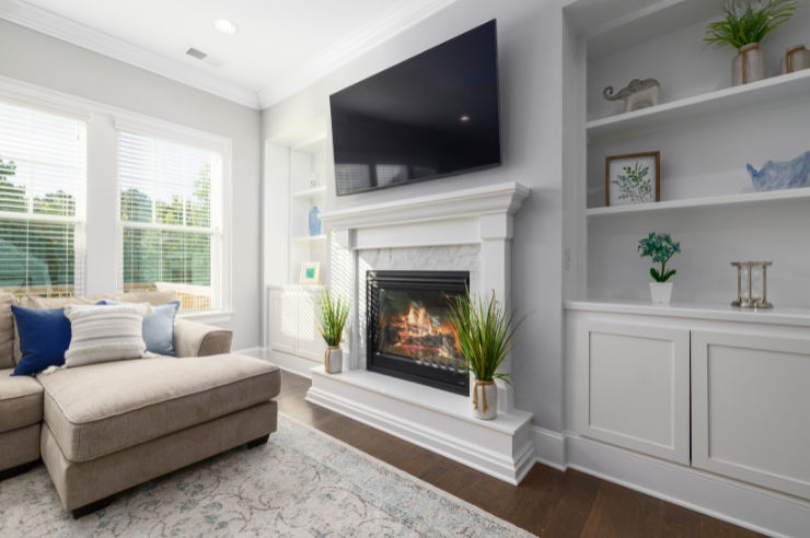 Designer Living Room White and cream living room | Home Insurance | An Post Insurance