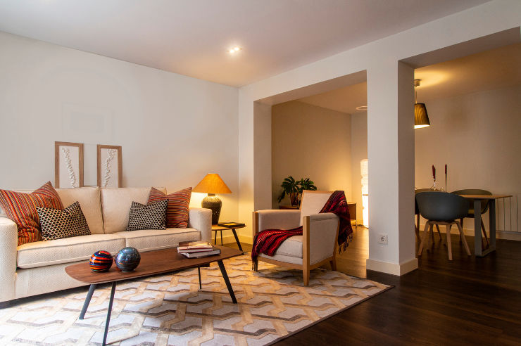 Cream and beige living room | Contents Cover for Landlords & Tenants