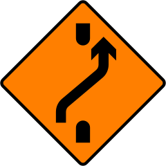 One-lane crossover road sign One-lane crossover road sign | An Post Insurance
